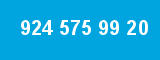 924 575 99 20 924 575 99 20